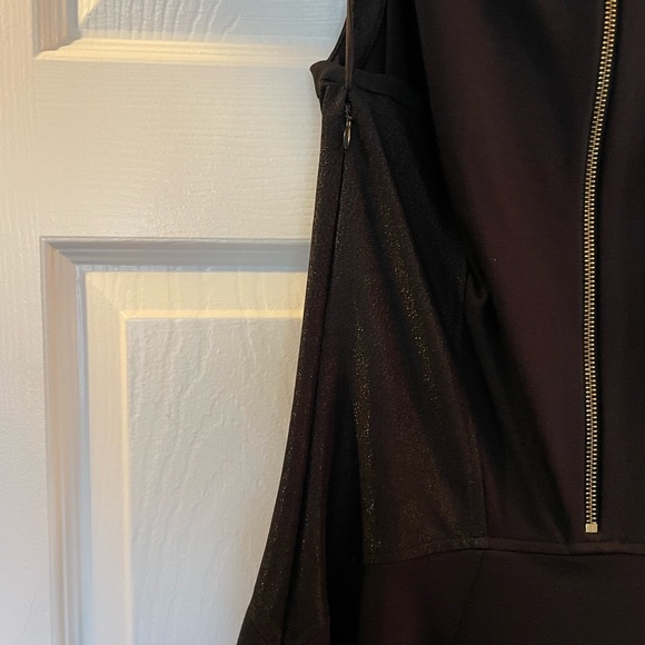 Ted Baker Black Fit and Flared w/Sparkle Paneling - Picture 6 of 6